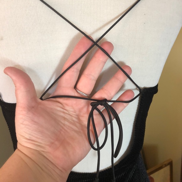 Free People Black Backless Dress - Picture 8 of 15